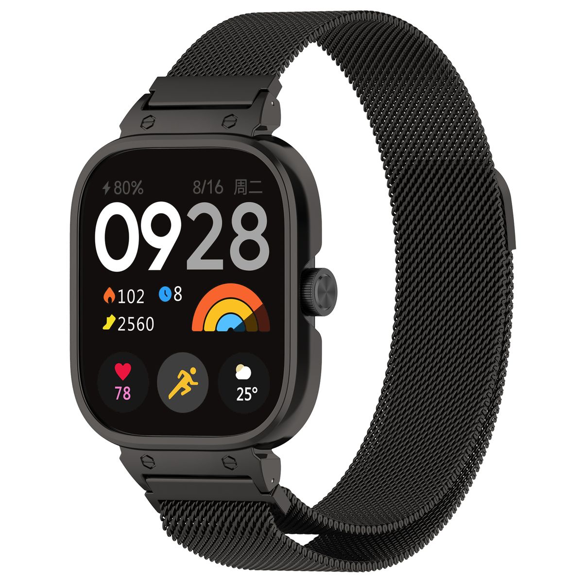 Etui z paskiem Bizon Strap + Case Watch Chain